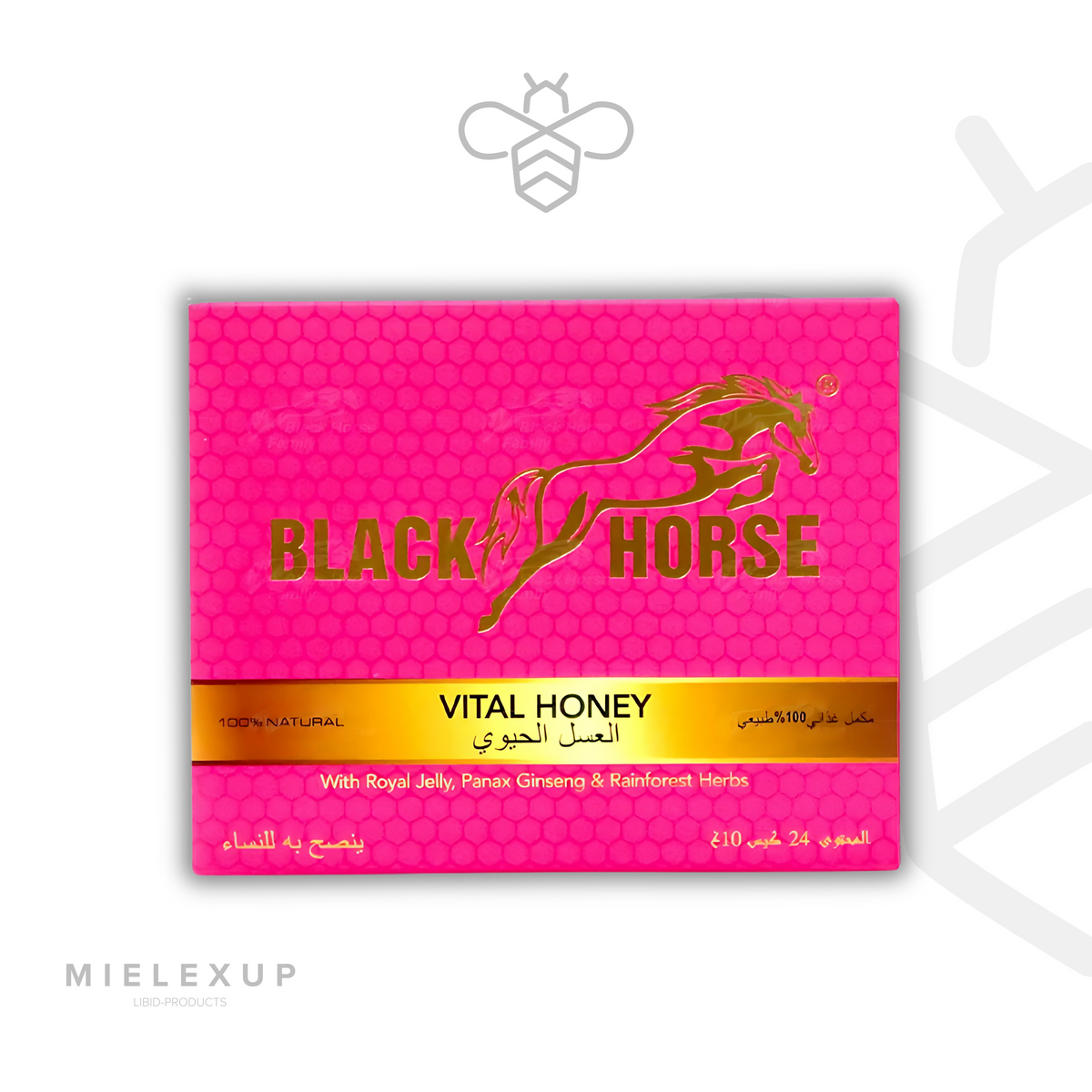 Black Horse Pink Mujeres